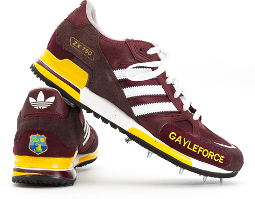 Chris Gayle Adidas Custom Cricket Shoes for West Indies