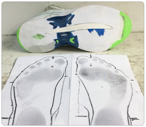 Achilles Tendon Relief Cutout